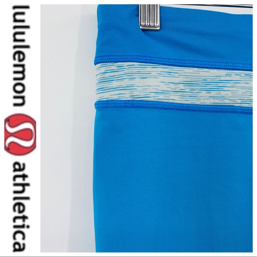 💕SALE💕 Lululemon Blue Run Inspire Crop II - Picture 9 of 14